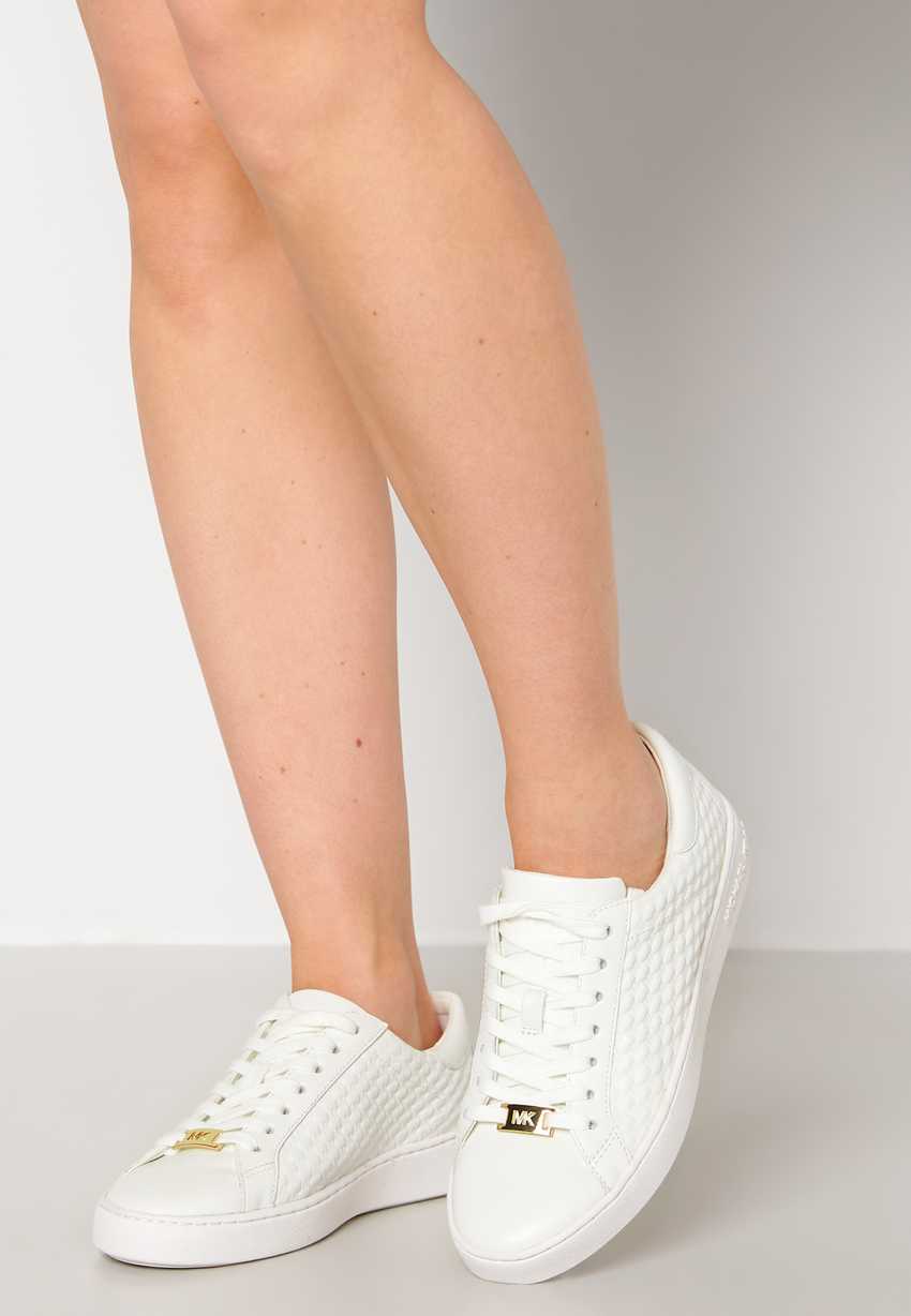 michael michael kors colby sneaker 085 optic white