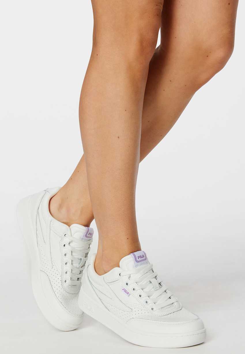 fila sevaro leather sneaker white